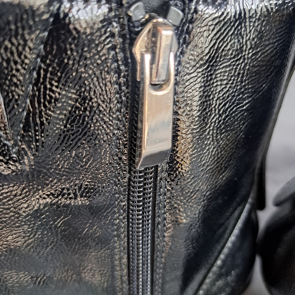 Size 6, womens, Zara Leather Heels/Boots Point Toe, Black Classy, Chic, Party - Picture 10 of 14